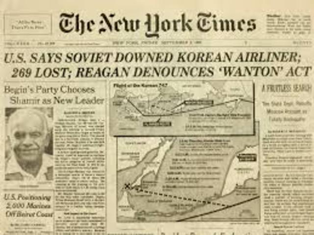 Korean Airline Flight