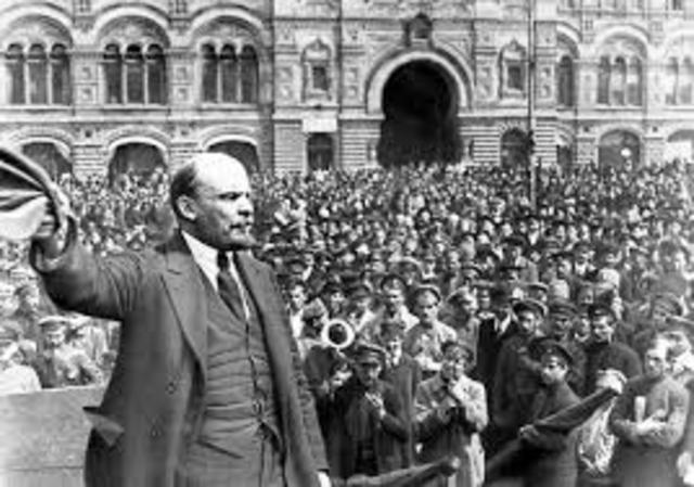 Lenin Returns from exile