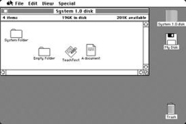 Macintosh OS (System 1.0)