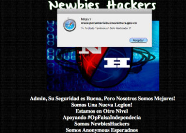 Ataque a páginas web privadas