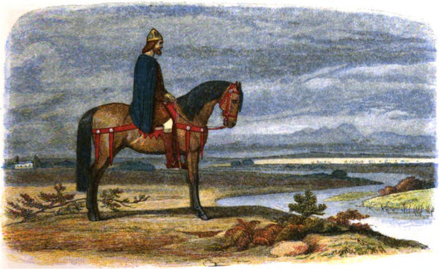 King Alfred of Wessex recaptures London from the Danes