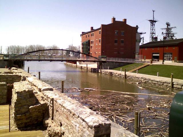 The Erie Canal opens