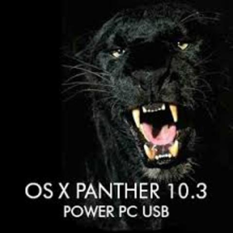 Mac OS X v10.3 «Panther»