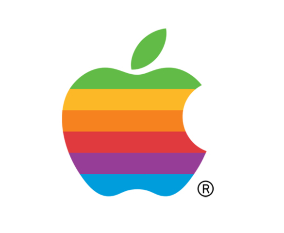 apple logo was made
