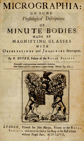 "Micrographia" was published