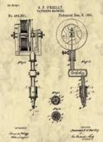 first tattoo machine