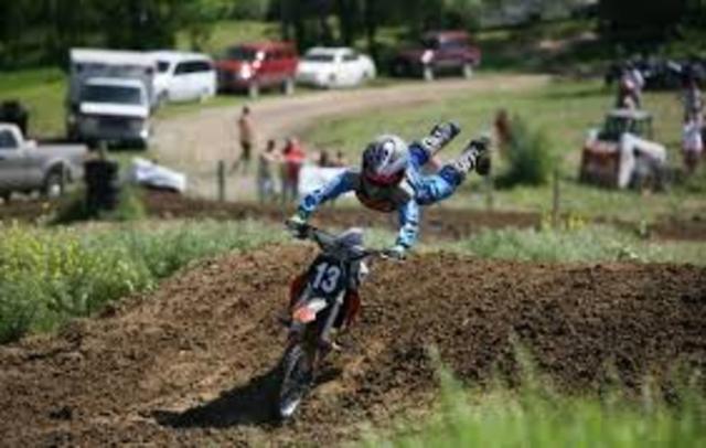 First Motocross race.