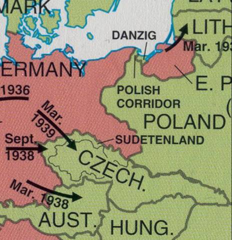 Sudetenland/Appeasement