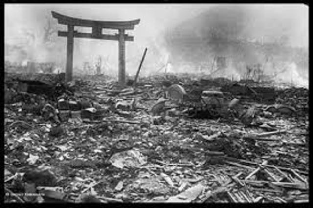Atomic bombing of Nagasaki Japan