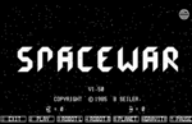 Spacewar Computer Game
