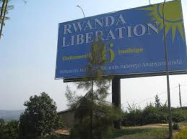 Rwanda gain independence