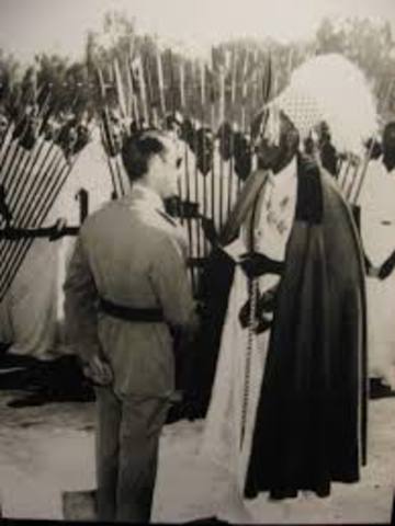 Bedlgium gains conrtol of Rwanda