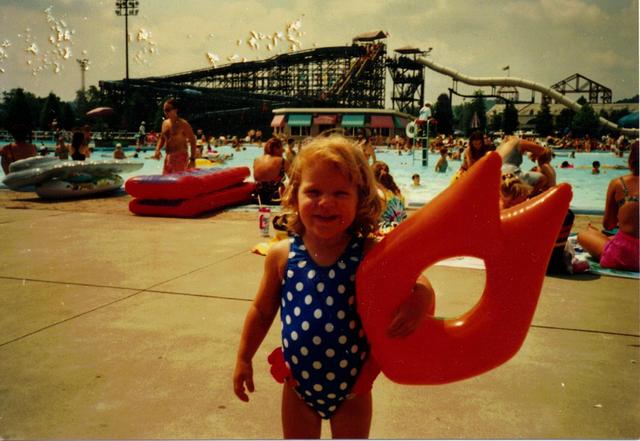 First Swimming Lesson