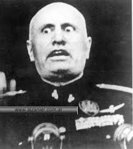 Mussolini dethroned