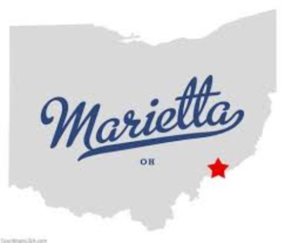 Marietta Ohio is founded