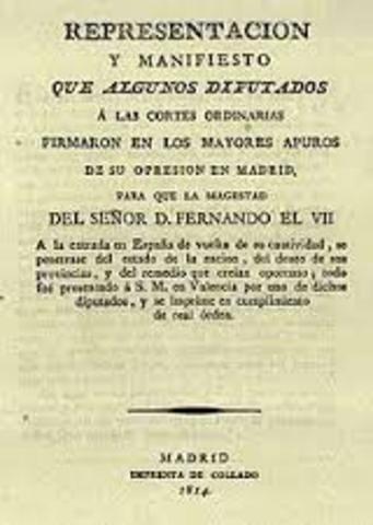 Manifiesto de los persas