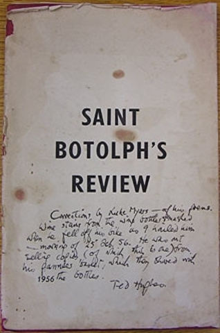 Cofounded the "St. Boltoph's Review"