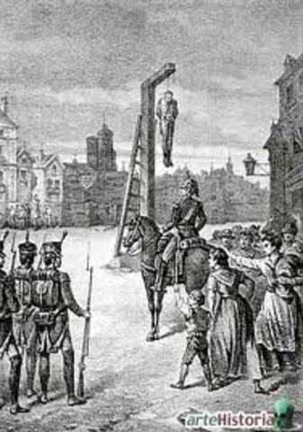 Muerte de Rafael del Riego