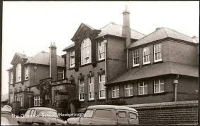 Hughes goes to Mexborough Grammar School