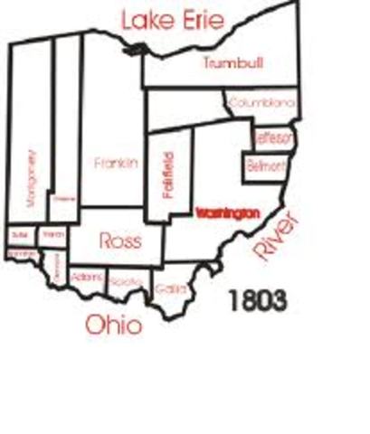 Ohio becomes a state.