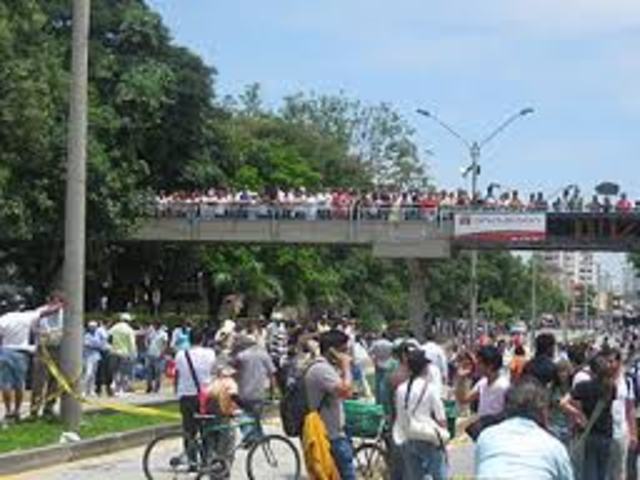 Manifestación Multitudinaria de Universitarios Liberales