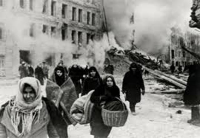 Germany takes Leningrad