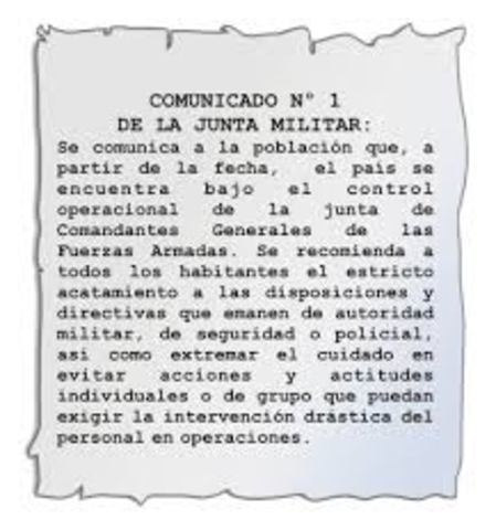 Comunicado a Benjamin Herrera