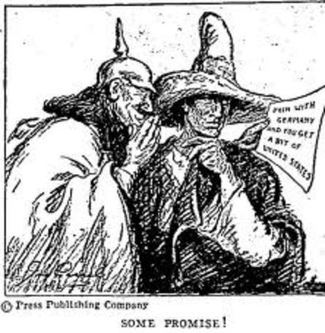 Germany Sends Zimmermann Telegraph