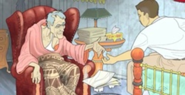 Holden visits Mr. Spencer