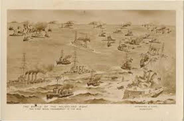 The British win the Battle of Heligoland Blight!