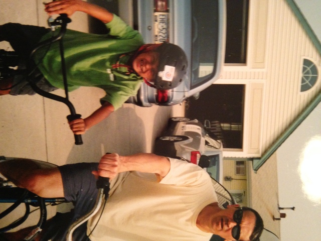 i learn to ride my bike with my dad