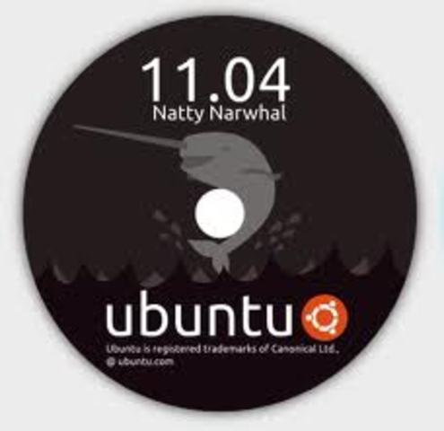 Ubuntu 11.04 (nombre clave Natty Narwhal - Narval Elegante)