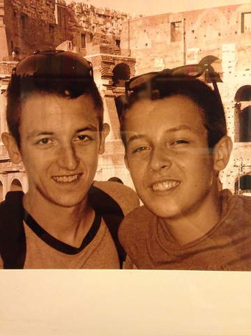 i travel to europe for the first time with my brother