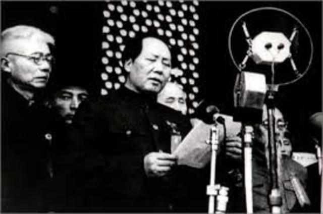 Mao Zedong  and the People’s Republic of China