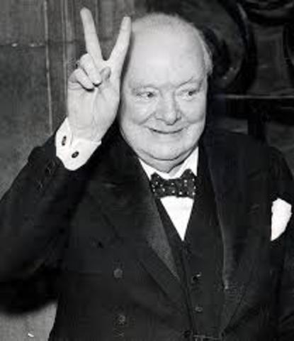Winston Churchill succeeds Neville Chamberlain