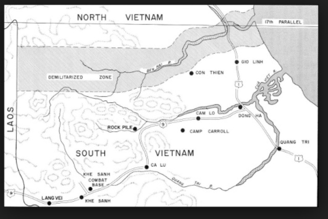 North Vietnamese cross Demiliterized zone