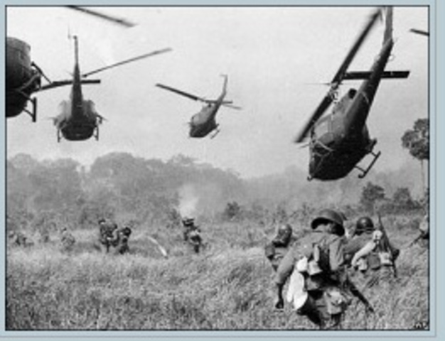 North VIetnam launches a mass assault on South Vietnam