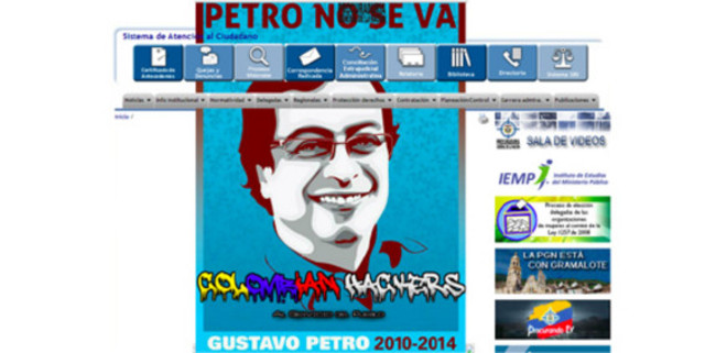 Hackean página de la Procuraduria