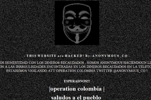 Hackean página de Teleton