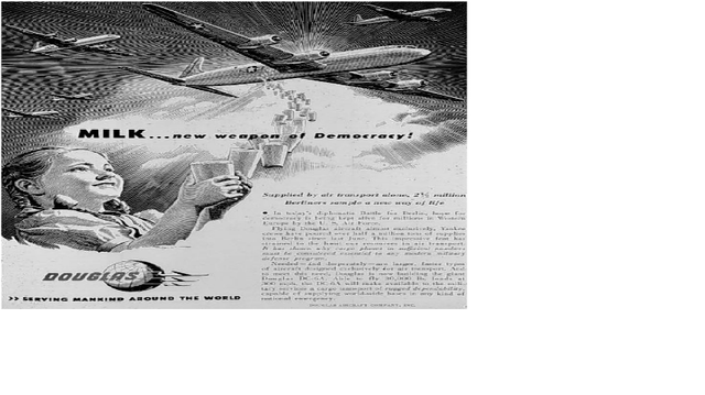 Berlin blockade/airlift