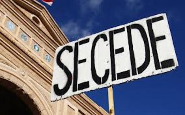 Georgia sucedes from the Union