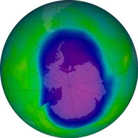 CFCs LEAD TO THE DESTRUCTION OF THE OZONE LAYER
