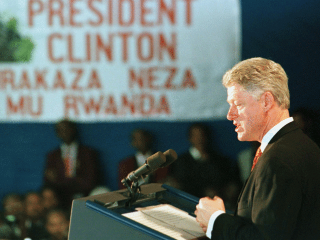 Apology from president Clinton