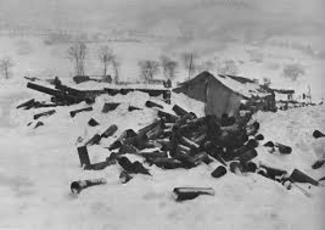 Last attack on Elsenborn Ridge