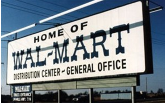 First Walmart Opens