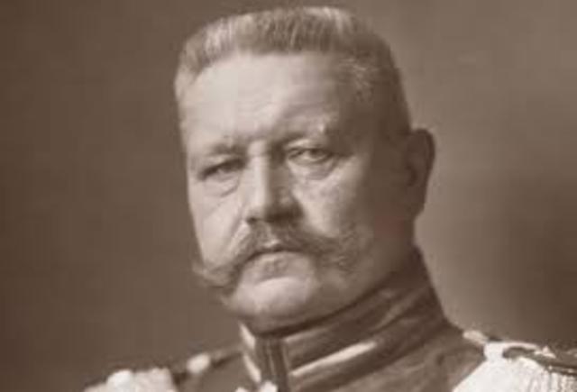 Paul von Hindenburg