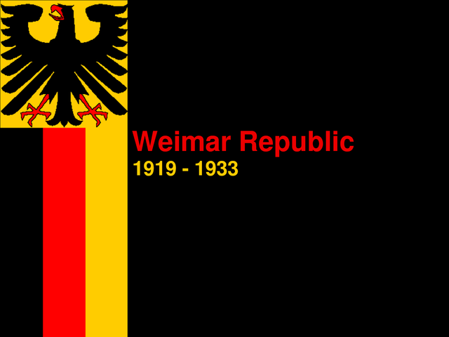 The Weimar Republic