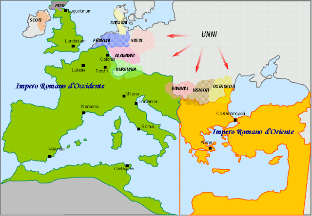 Divider el imperio en dos