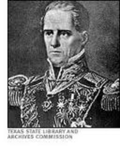 General Joaquin de Arrendondo led his army to put down the revolt.