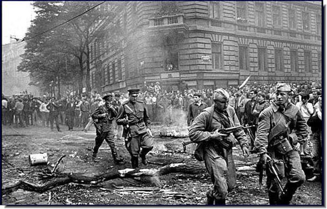 Soviet invasion of Czecholovakia